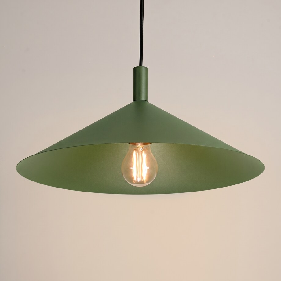 Lampa wisząca NOX 40 zielona oliwka