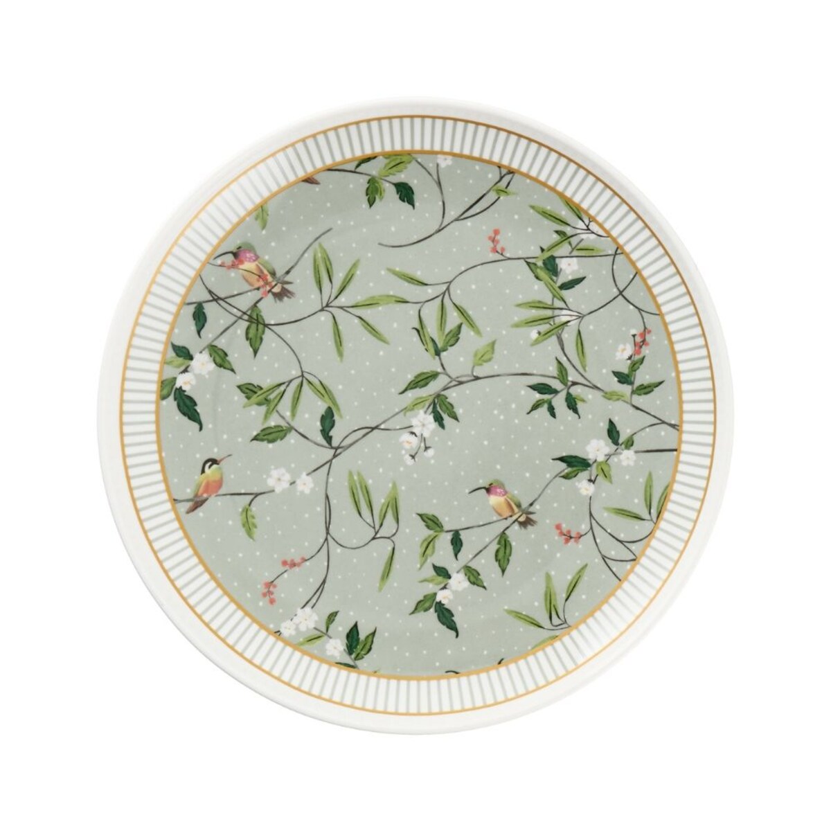 VILLA ITALIA Serwis obiadowy porcelanowy na 6 osób NORIKO GREEN