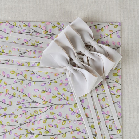 Powlekane podkładki plamoodporne Purple Catkins – komplet 4 szt.