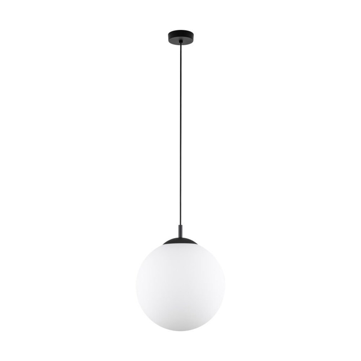 Lampa wisząca ESME WHITE 5671 TK Lighting biała czarna E27 regulowana 35 cm do salonu i jadalni