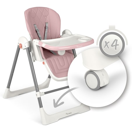 Krzesełko do karmienia z bujaczkiem leżaczkiem 3w1 Nukido