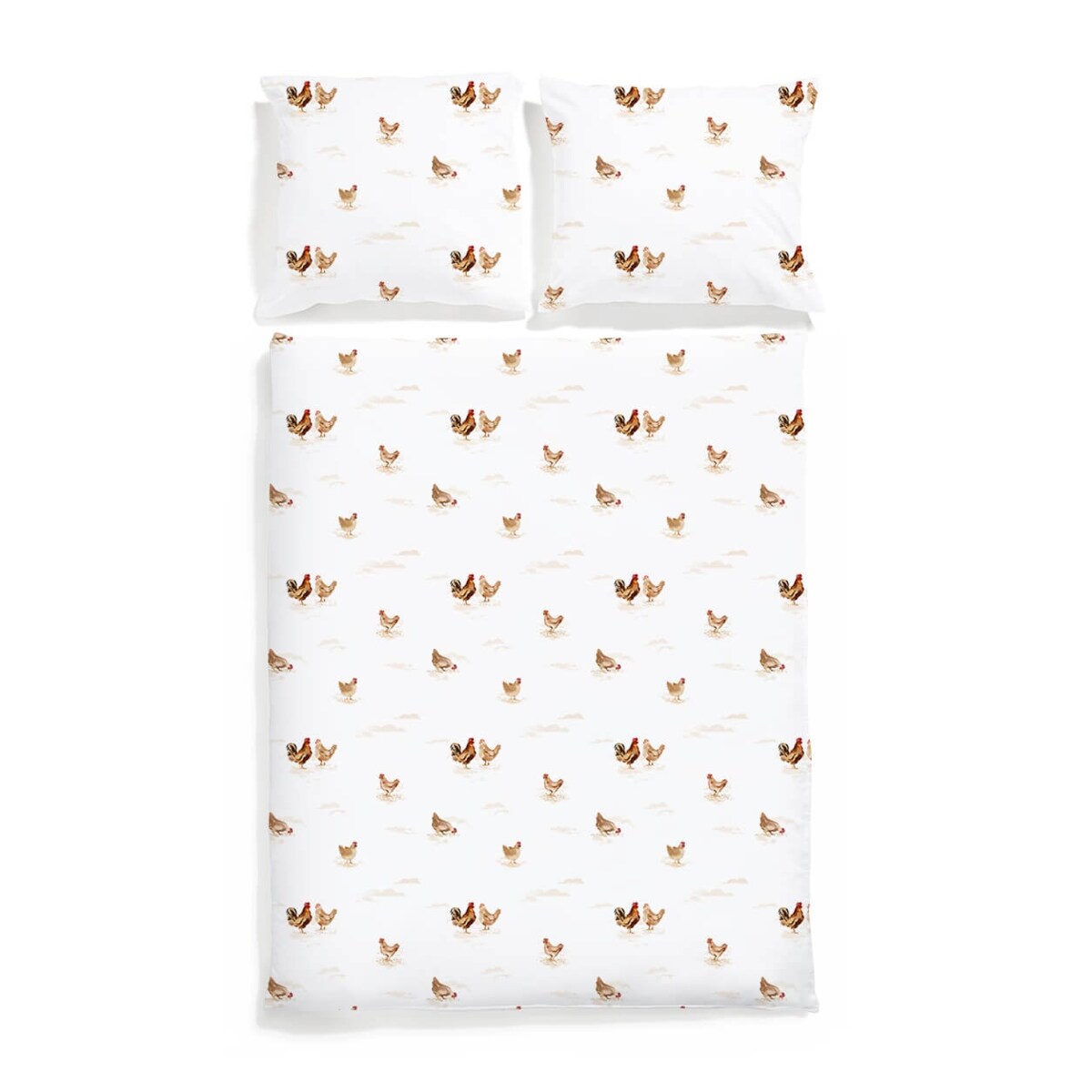 Pościel Kurki 140/200 + 70/80 cm