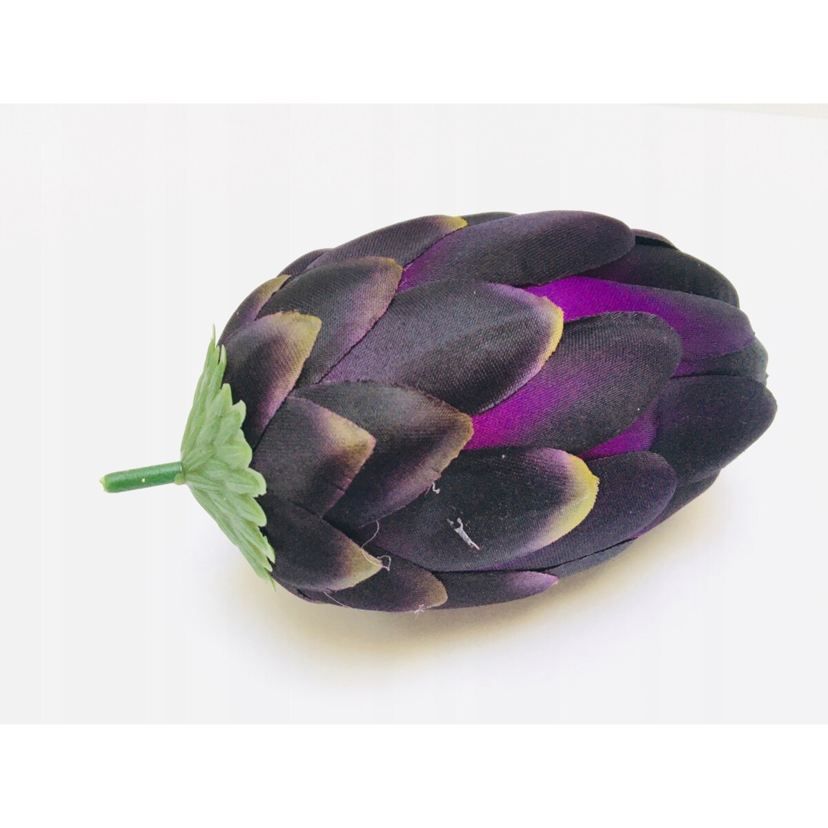 SZTUCZNY KWIAT PROTEA karczoch DUŻY FIOLET stroik dodatek wiązanka bukiet