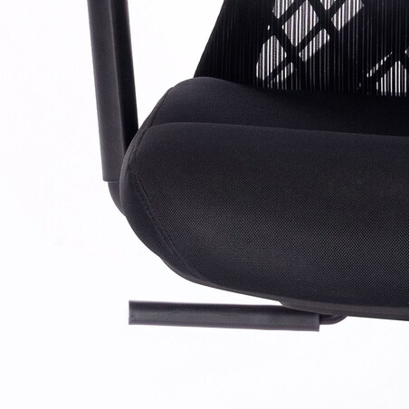 FOTEL BIUROWY ERGONOMICZNY AVERY CZARNY