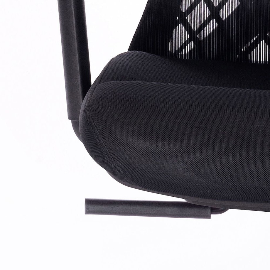 FOTEL BIUROWY ERGONOMICZNY AVERY CZARNY