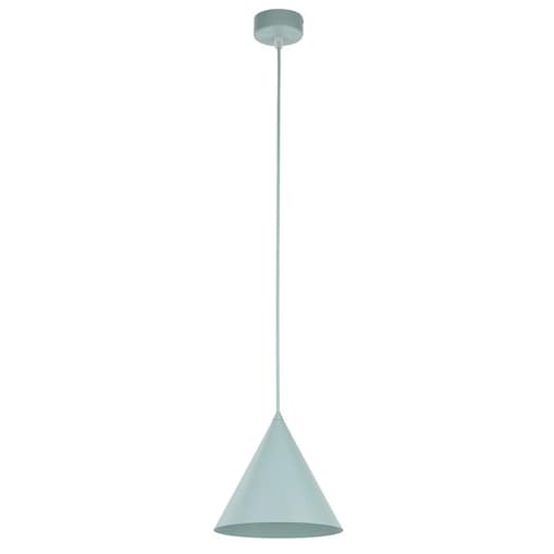 Lampa wisząca TK Lighting CONO MINT 10074 miętowa metalowa E27 LED do kuchni salonu jadalni regulowana 140 cm