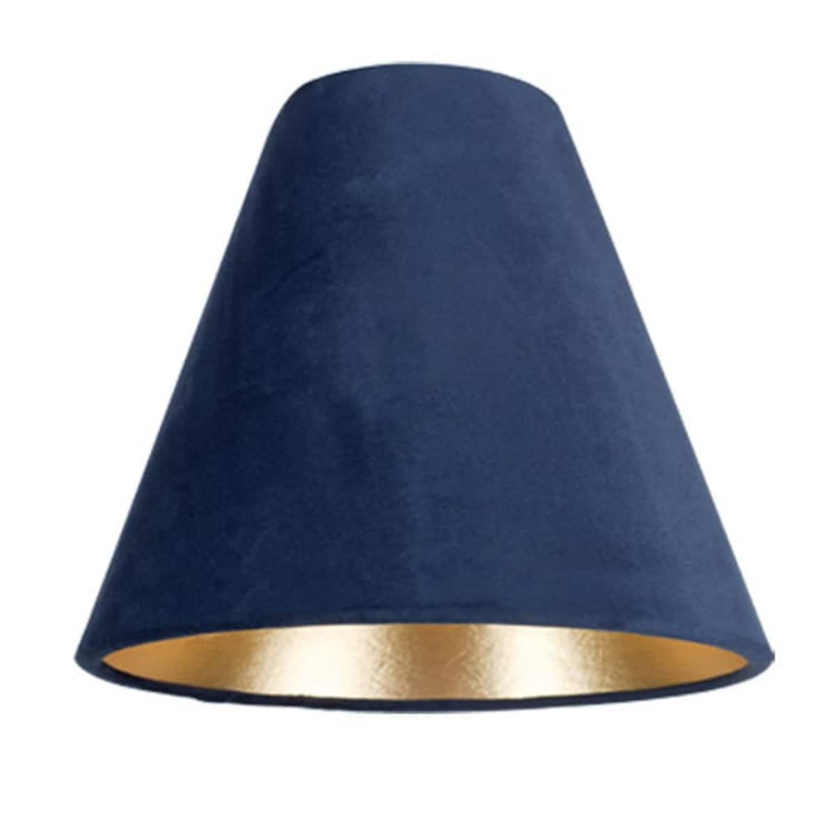 Industrialny klosz CAMELEON CONE S 8501 Nowodvorski do lampy niebieski złoty