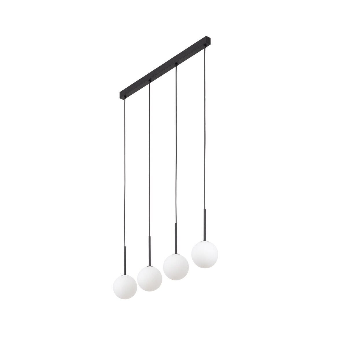 Lampa wisząca TK Lighting MARTIN 4503 czarno-biała 4xG9 regulowana do jadalni i kuchni