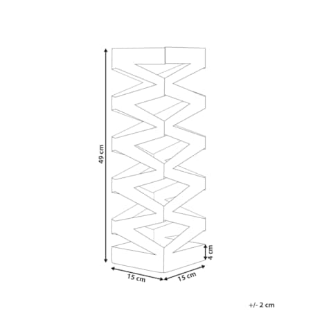 Stojak na parasole czarny SAMBIN