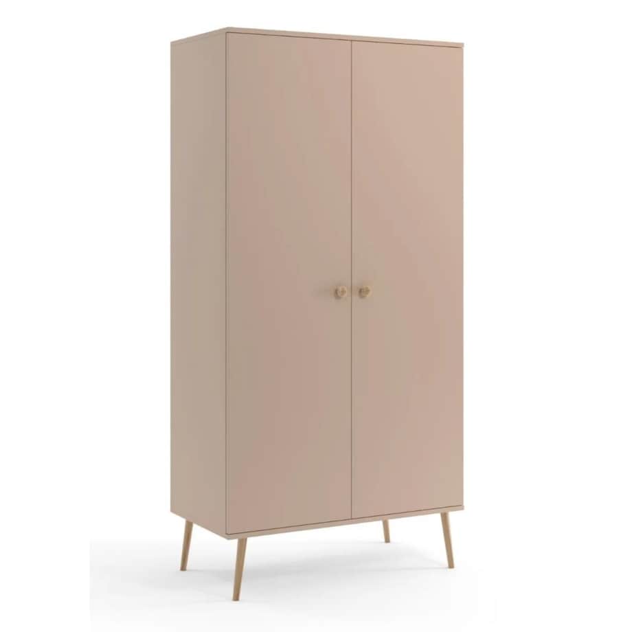 Szafa LEBEL z drążkiem 100cm macchiato