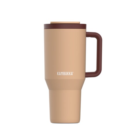 Kubek termiczny ze słomką 950ml Rio - Almond Dream