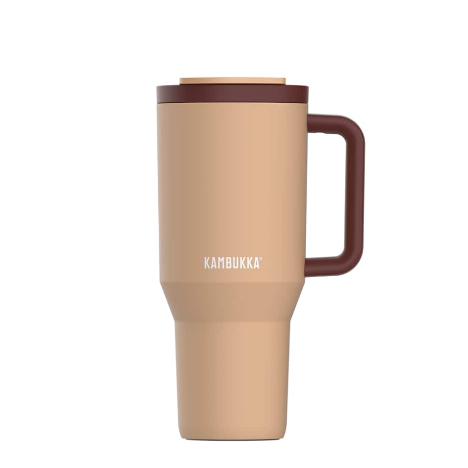 Kubek termiczny ze słomką 950ml Rio - Almond Dream