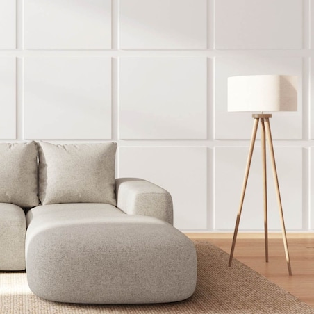 Monce Sofa narożna prawa jasno beżowa