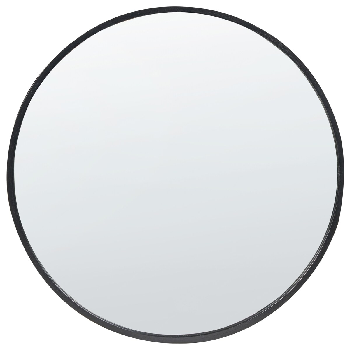 Szafka łazienkowa wisząca z lustrem UCAYALI 50 cm 50 cm Czarny