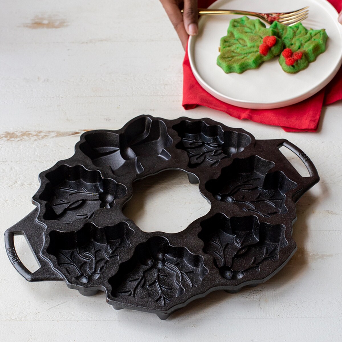 Forma żeliwna Wieniec Adwentowy / Lodge