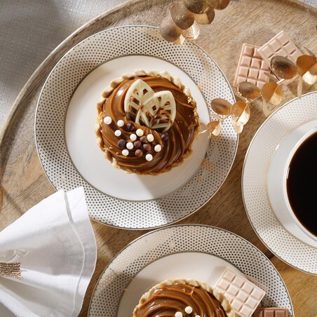 VILLA ITALIA Talerzyk deserowy 16,5 cm porcelanowy MARILYN