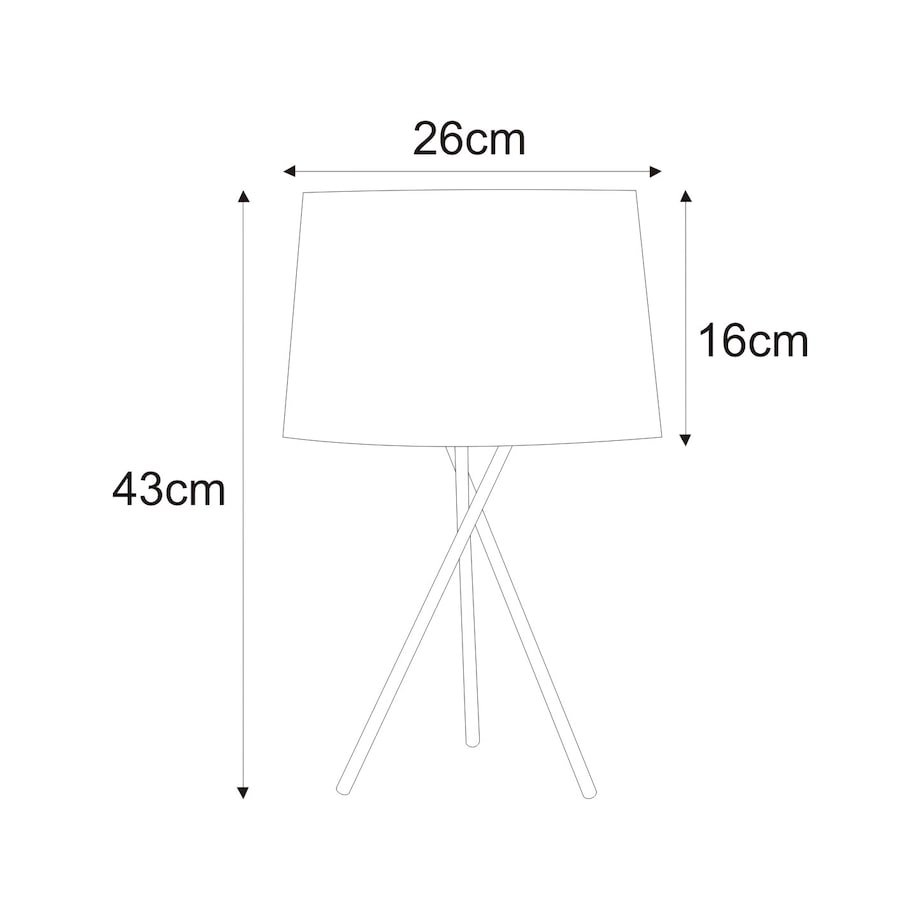Lampka stołowa / nocna K-4362 z serii REMI WHITE