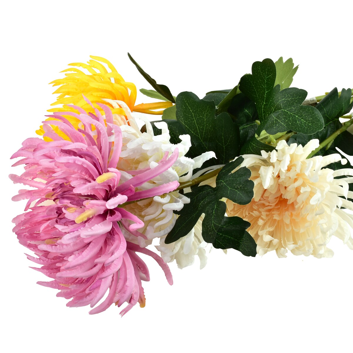 Sztuczna chryzantema gałązka Viridis