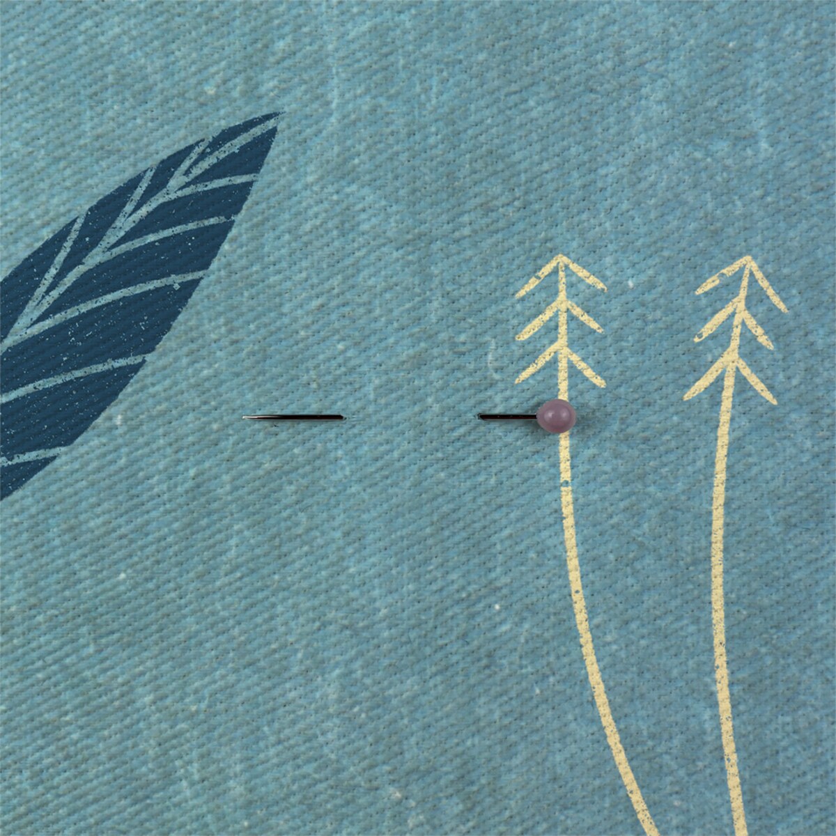 bawełniana poszewka na poduszkę - leaf sunset 40x60 cm