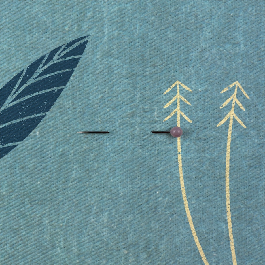 bawełniana poszewka na poduszkę - leaf sunset 40x60 cm