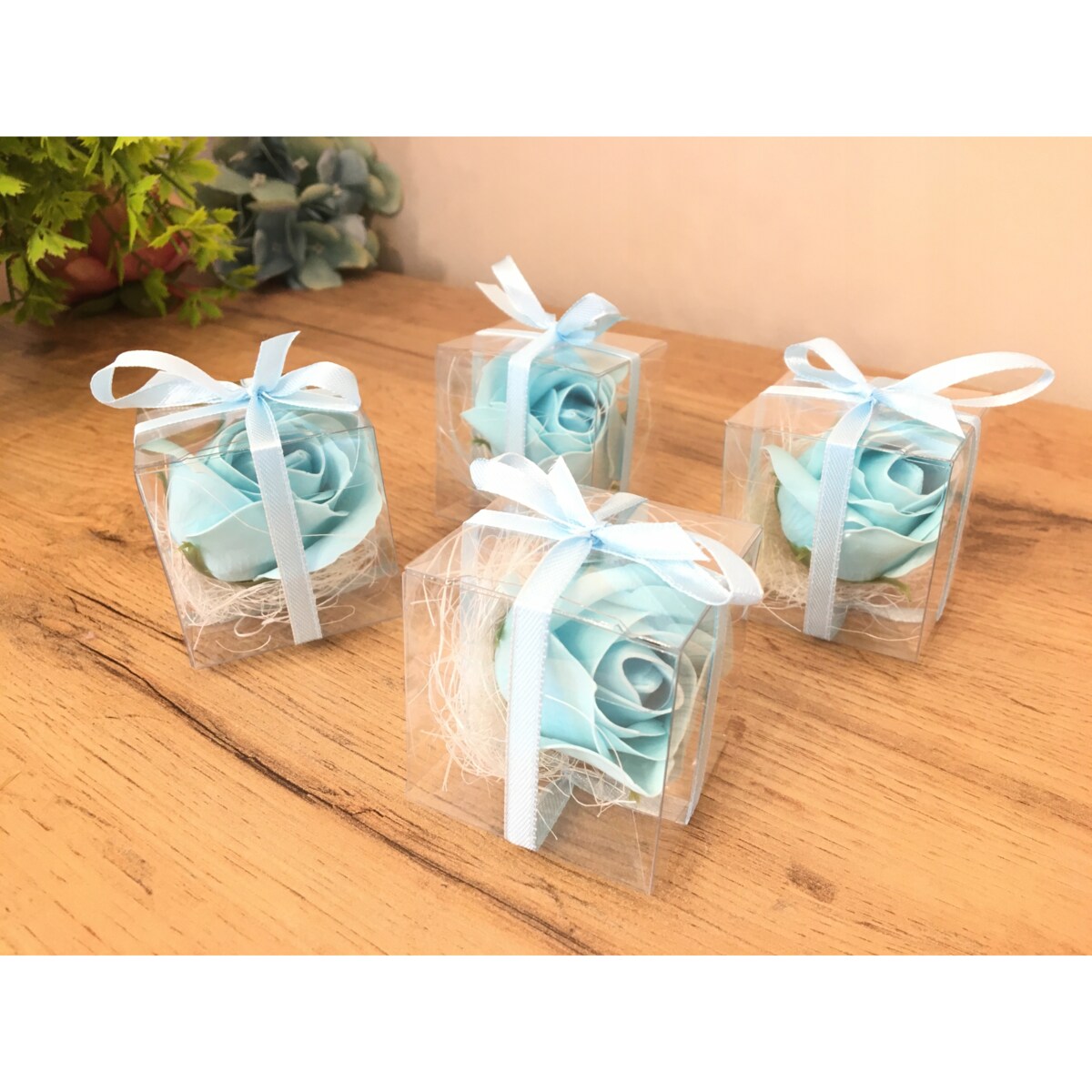 RÓŻA MYDLANA z mydła pachnie na UPOMINEK PREZENT