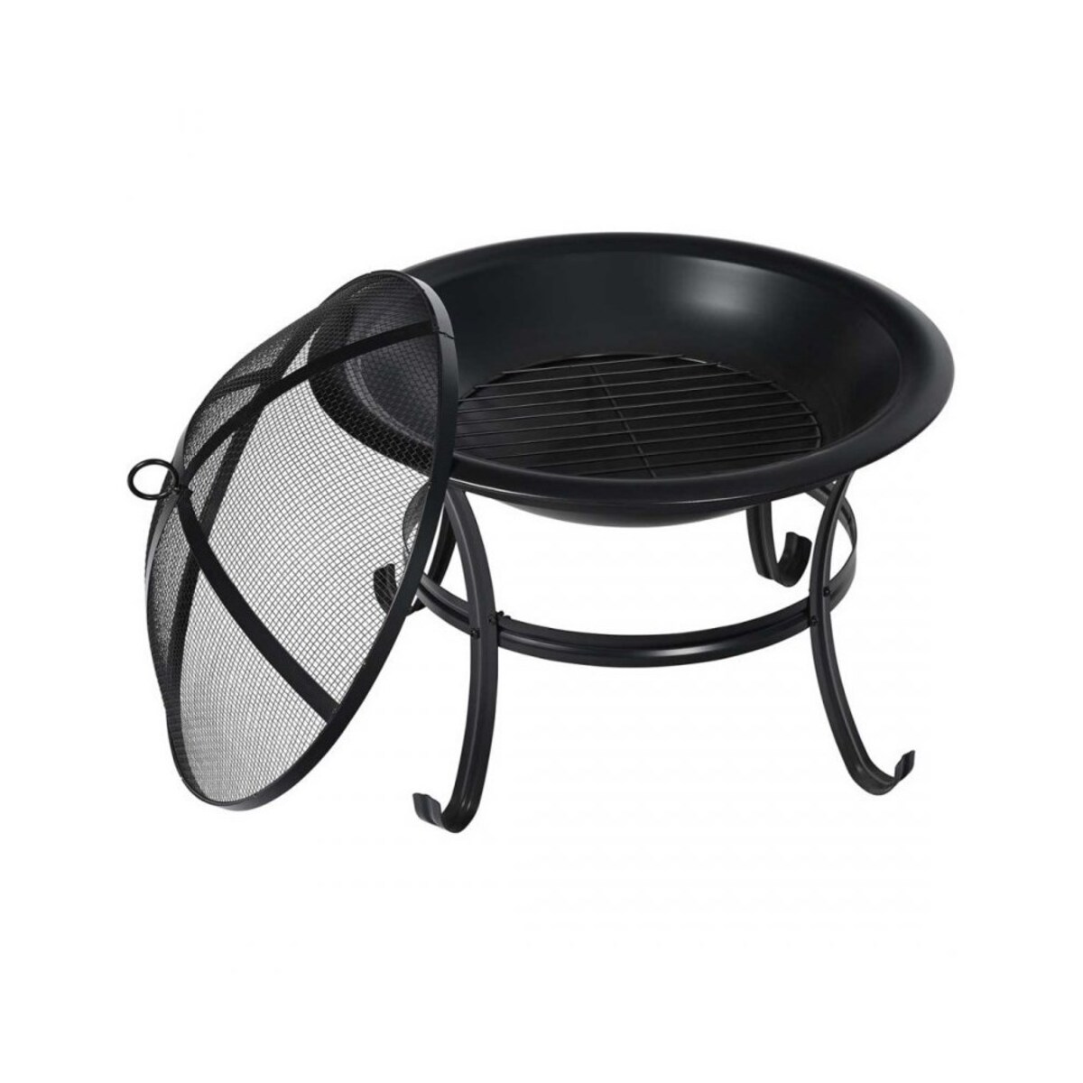 Palenisko ogrodowe, z pogrzebaczem, grill, ognisko, 54,5cm, KINGHOFF
