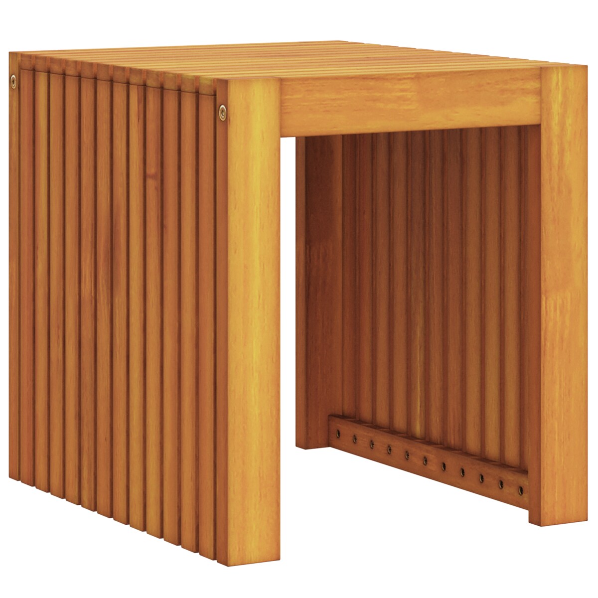 vidaXL Stolik Ogrodowy 43x36x40 cm z Litego Drewna Tekowego