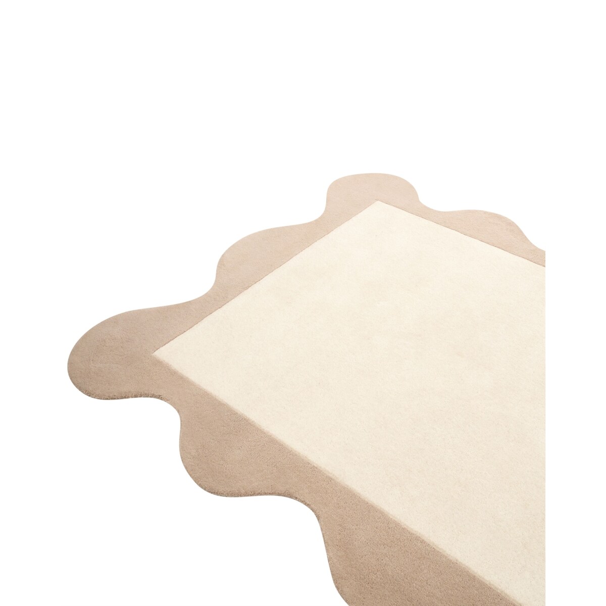 Dywan SANGHAR Beżowy 160 x 230 cm Wełna