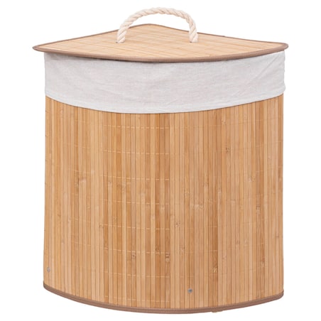 Kosz na pranie BAMBOO narożny, 48 l