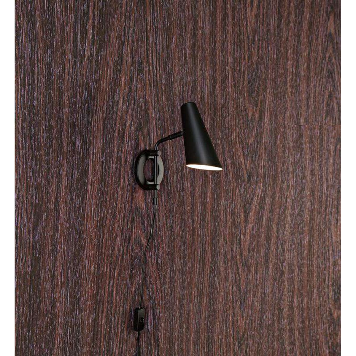 Kinkiet LAMPA ścienna CAL 106782 Markslojd metalowa OPRAWA reflektorek na wysięgniku czarny