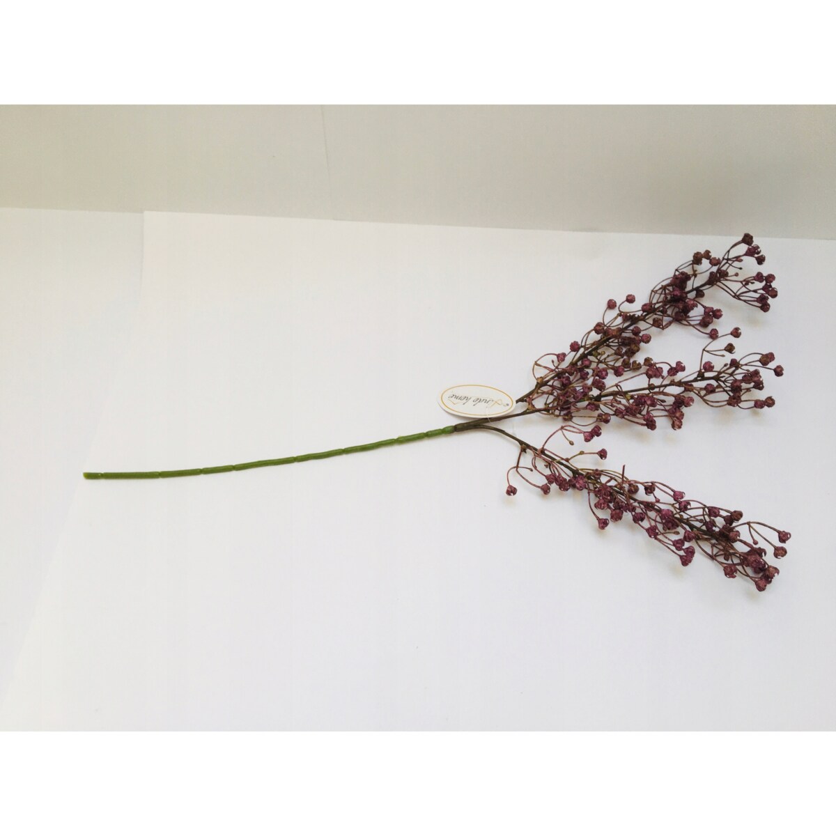 GAŁĄZKA DODATEK do stroika bukietu drobna gipsówka sztuczna FIOLET dekor