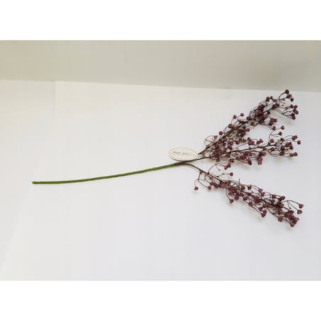 GAŁĄZKA DODATEK do stroika bukietu drobna gipsówka sztuczna FIOLET dekor