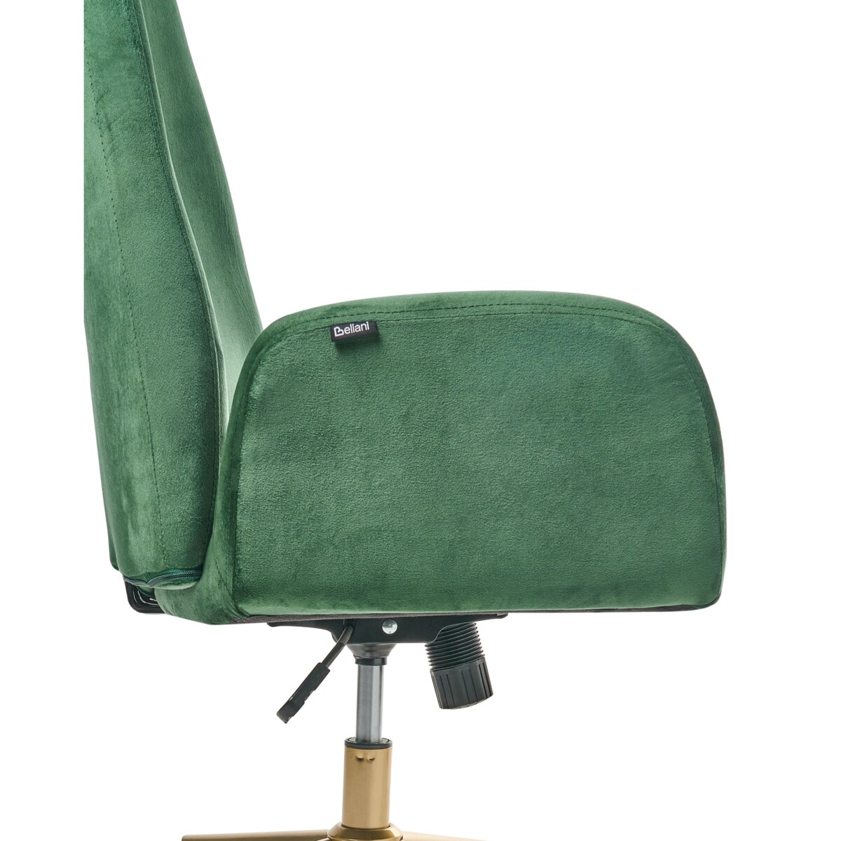 Krzesło biurowe CLARE Welur Zielony