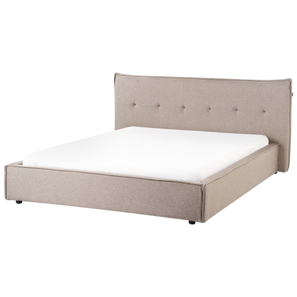 Łóżko wodne LESTRE 160 x 200 cm Beżowoszary