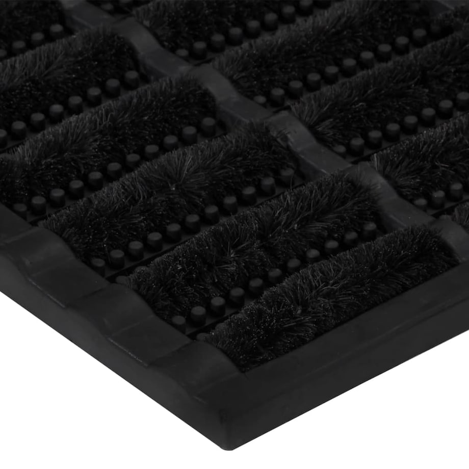 vidaXL Wycieraczka, prostokątna, 40x60 cm, guma i włókno kokosowe