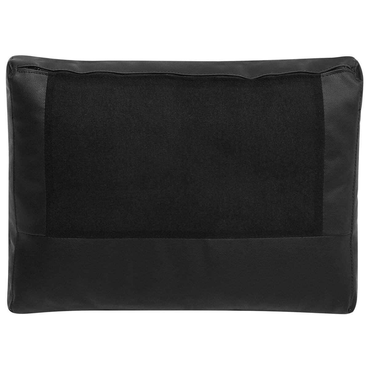 Sofa 2-osobowa skórzana czarna HELSINKI