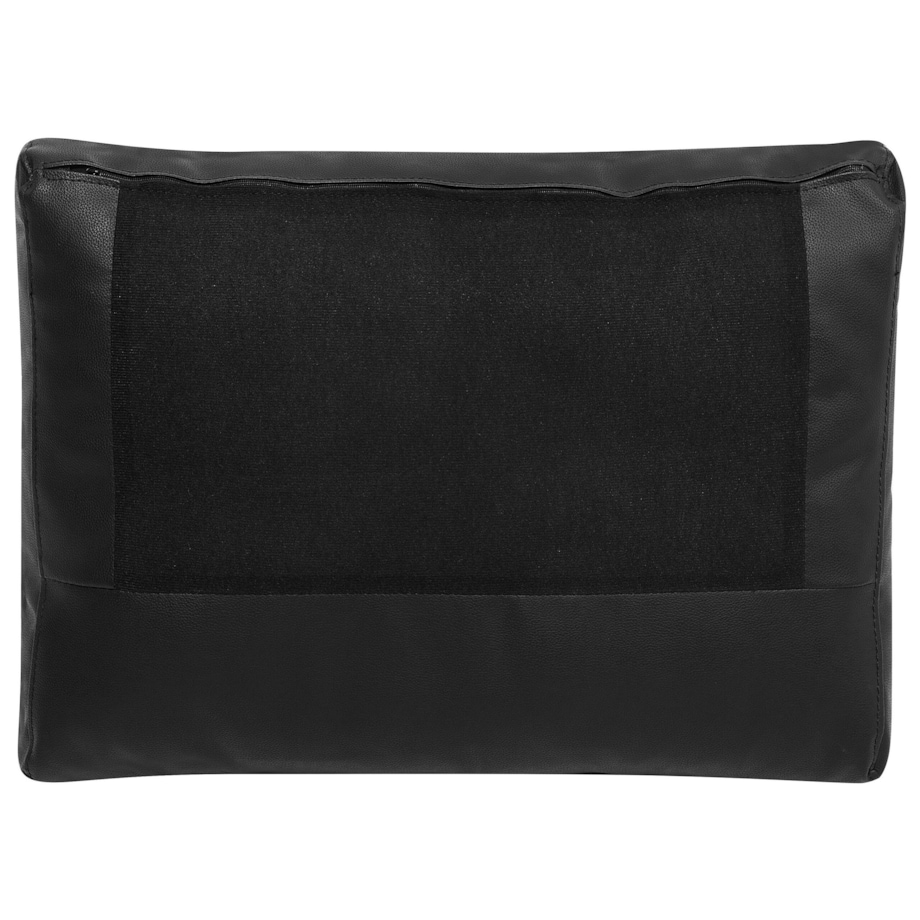 Sofa 2-osobowa skórzana czarna HELSINKI