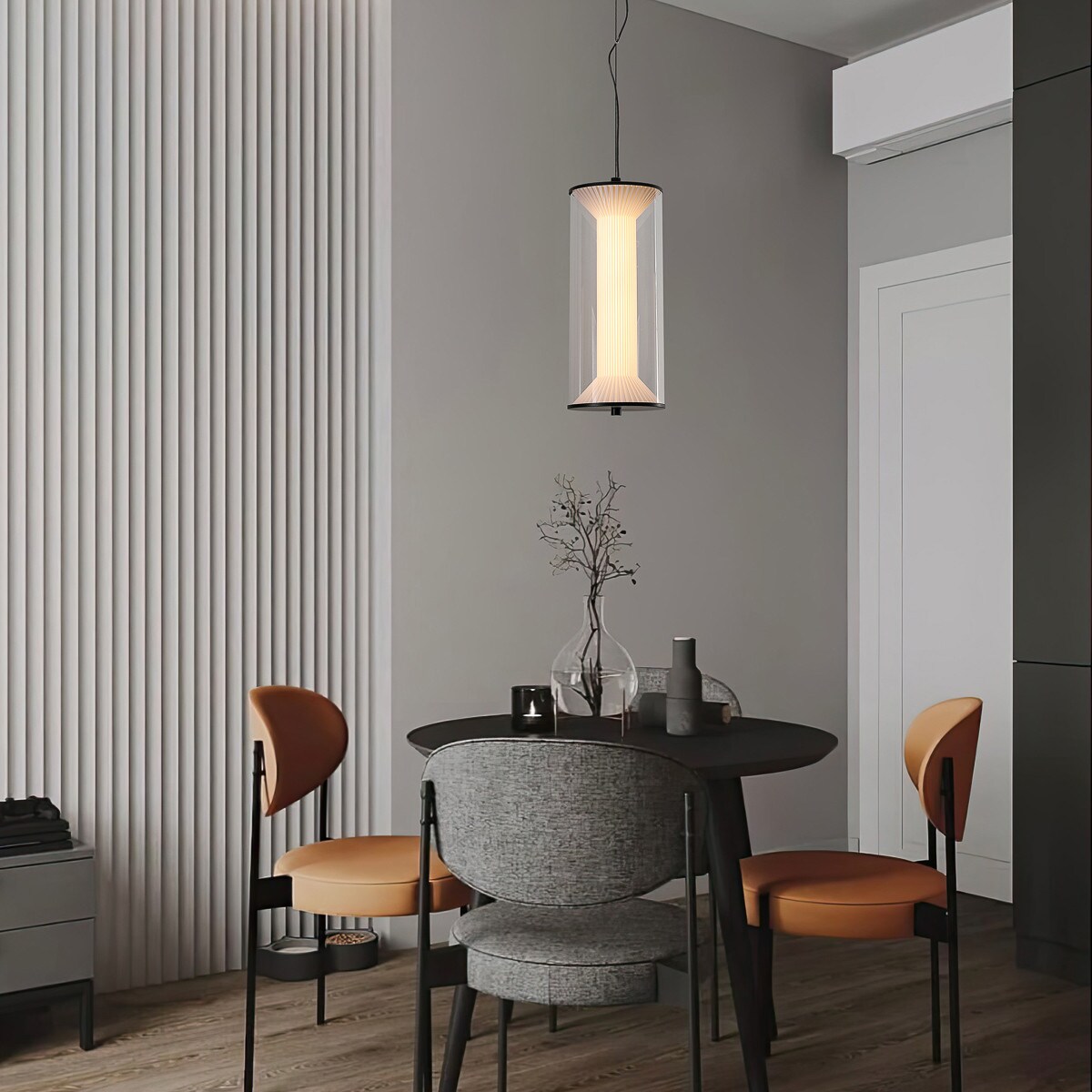 Lampa wisząca Light Prestige Aeris transparentny LED CCT 3000K/4000K/6000K (regulowana) 1 szt.