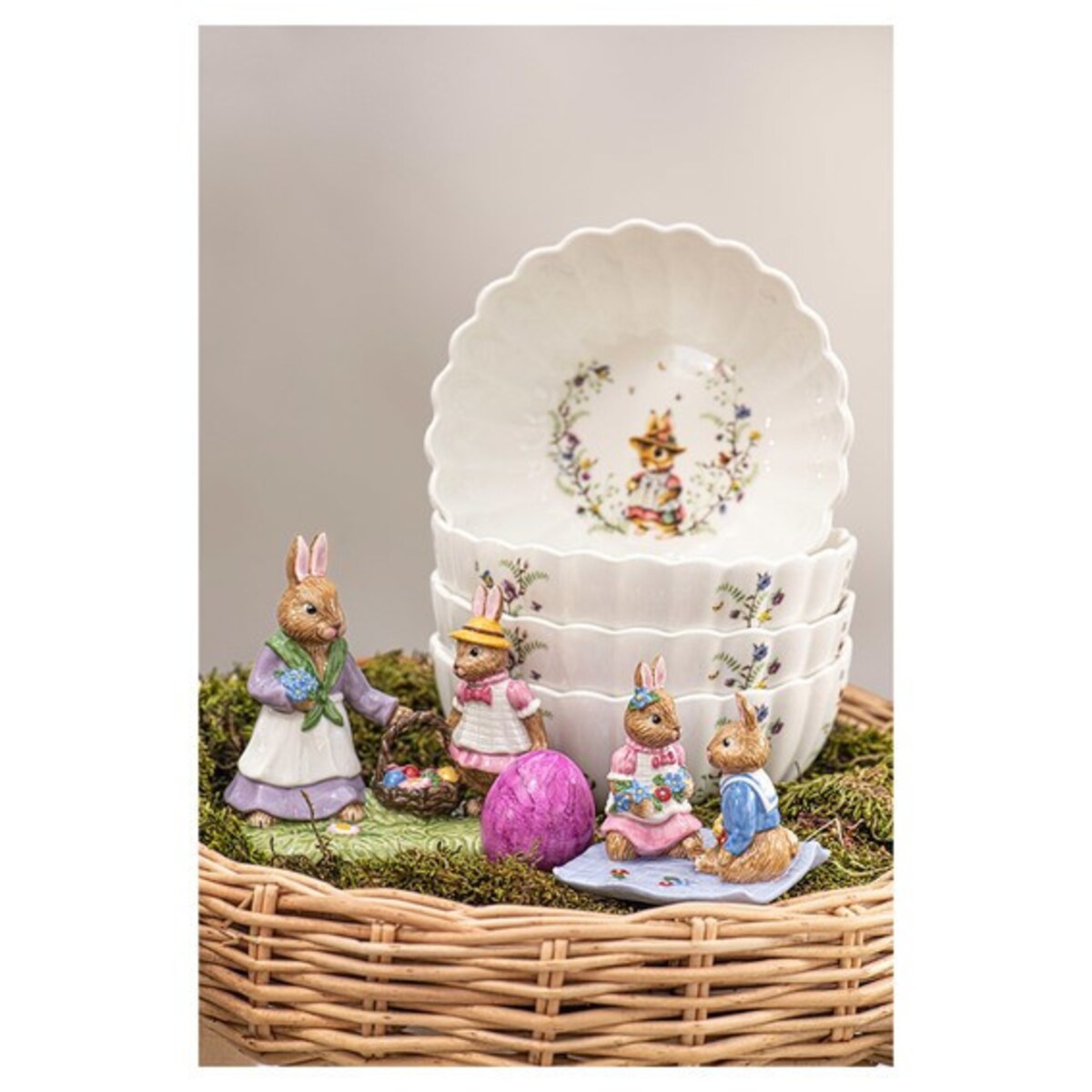 Anna i Max na pikniku Bunny Tales Villeroy & Boch