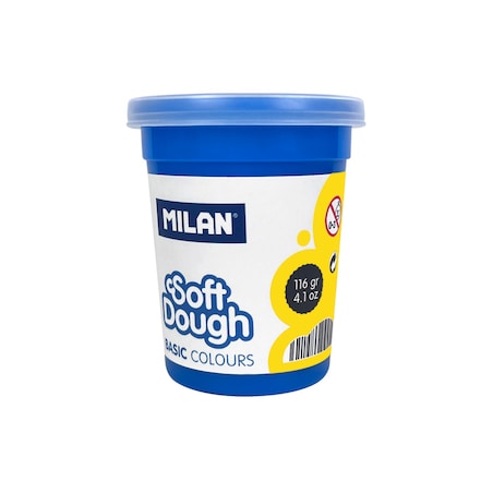 Ciastolina MILAN BASIC 4 słoiczki x 116 g, żółta