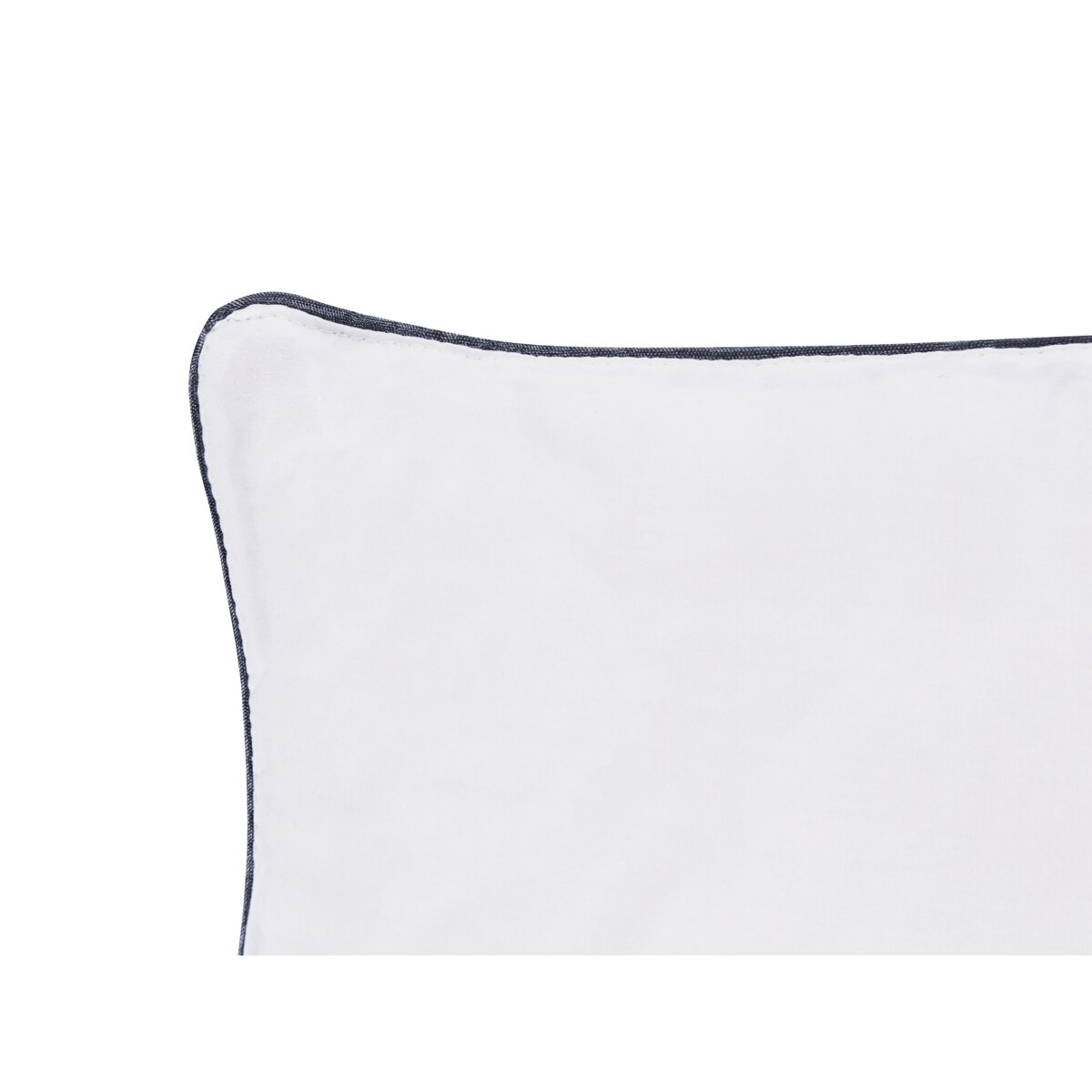 Zestaw 2 poduszek poliestrowych niskich 80 x 80 cm DIRAN