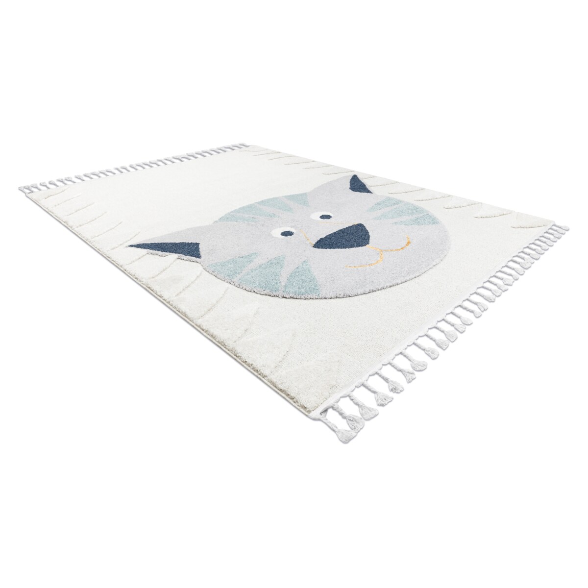 Dywan YOYO GD80 biały / szary - Tygrysek dla 160x220 cm