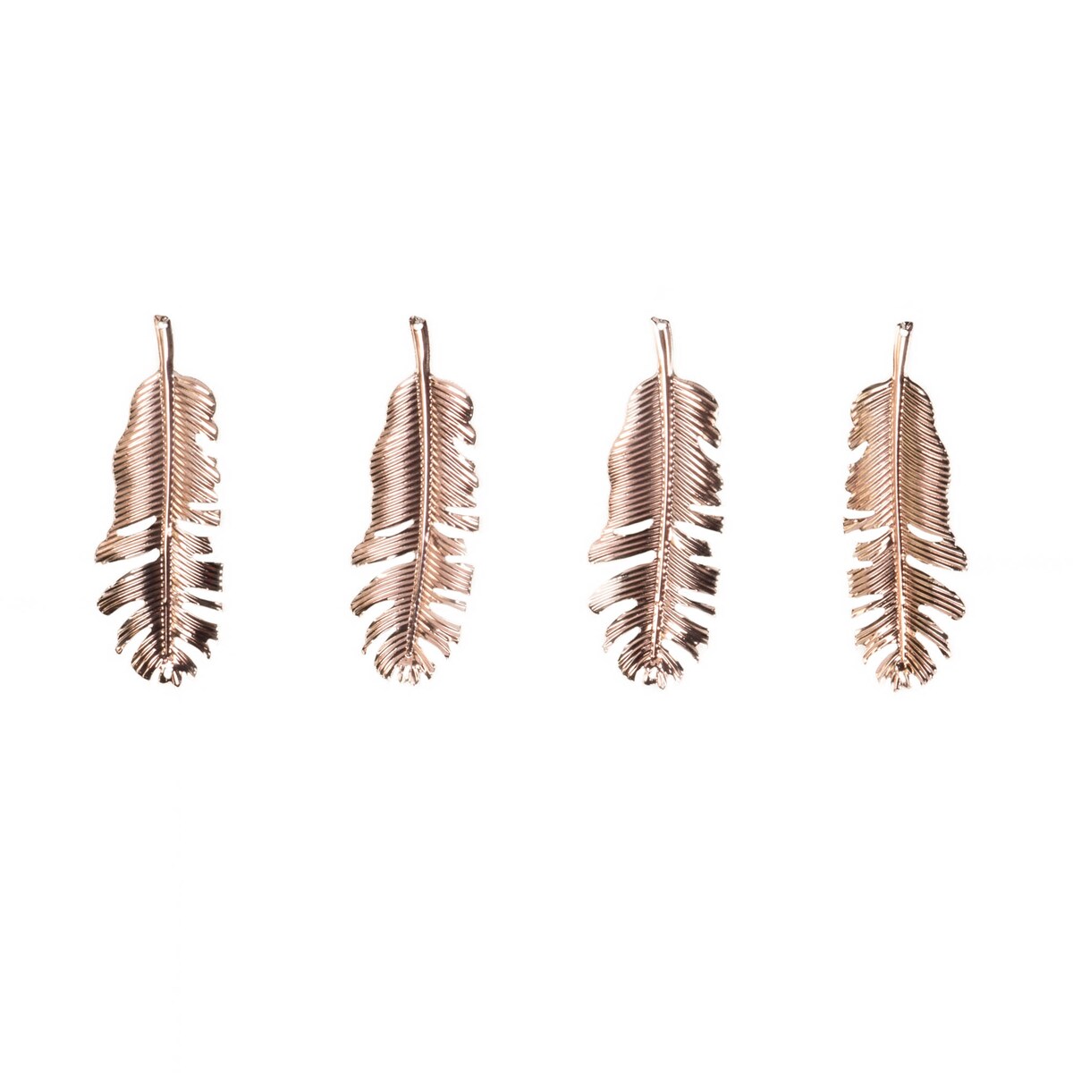 Dekoracje świąteczne zawieszki liście, piórka, 4 sz.