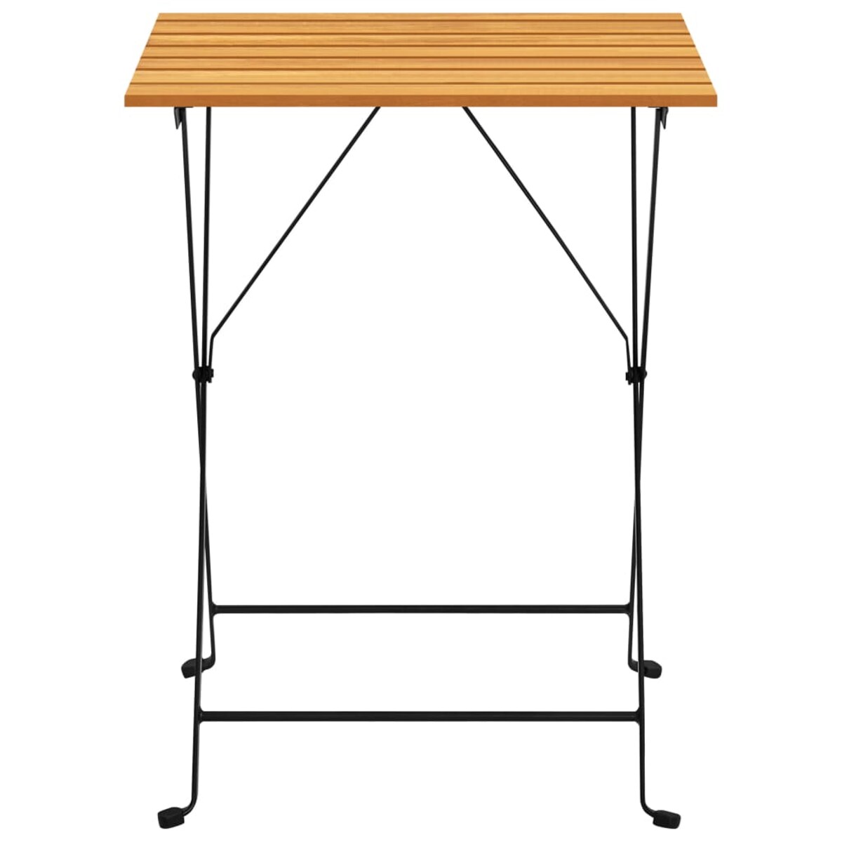 vidaXL Stolik bistro, 55x54x71 cm, lite drewno akacjowe