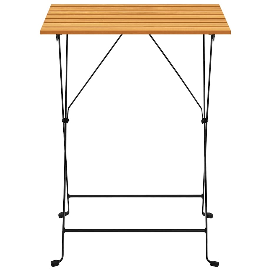 vidaXL Stolik bistro, 55x54x71 cm, lite drewno akacjowe