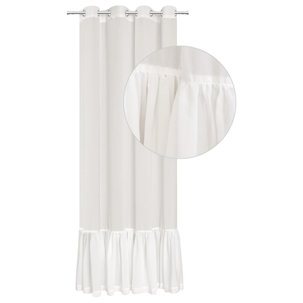 Firana falbana Bella 140x250 cm