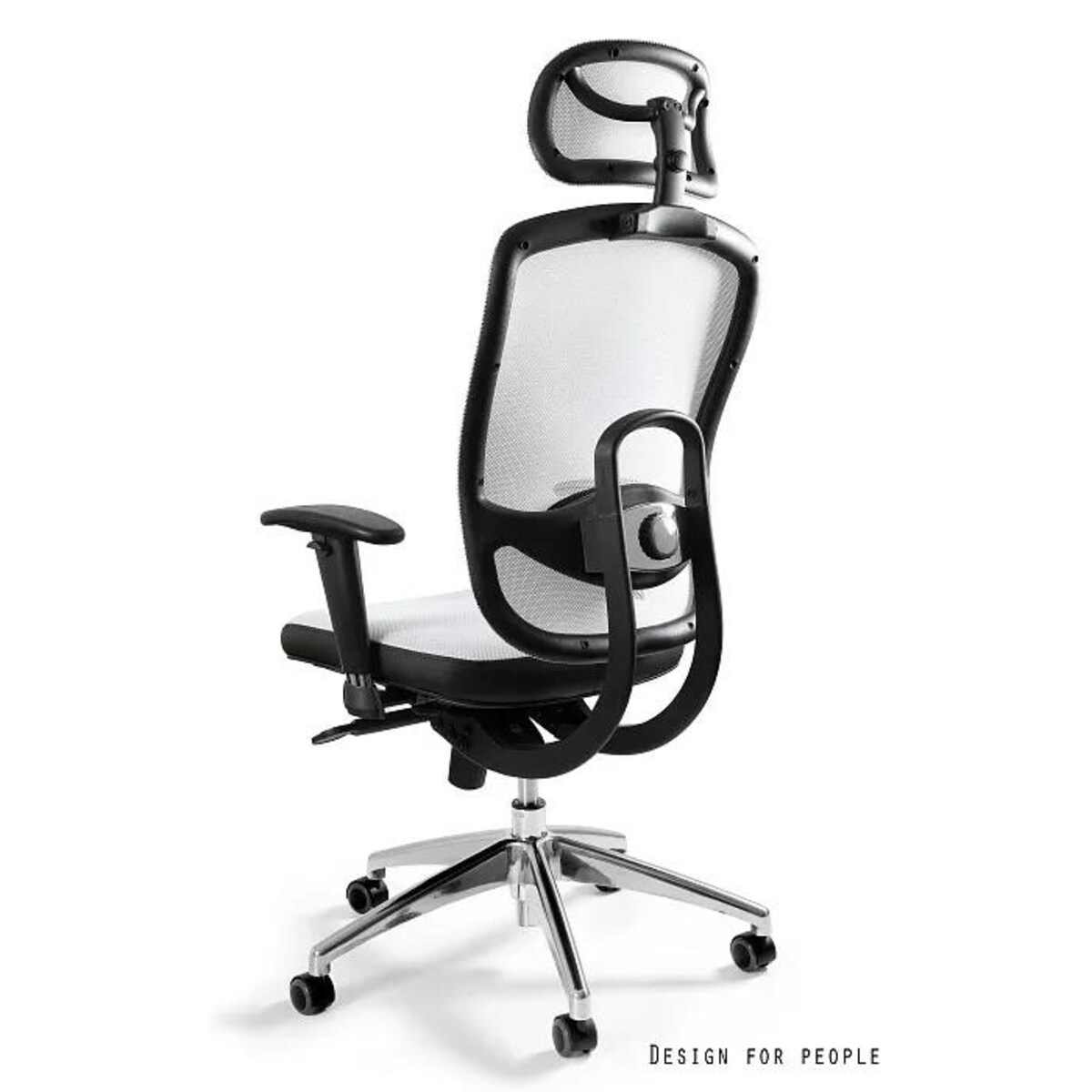 Fotel biurowy VIP biały