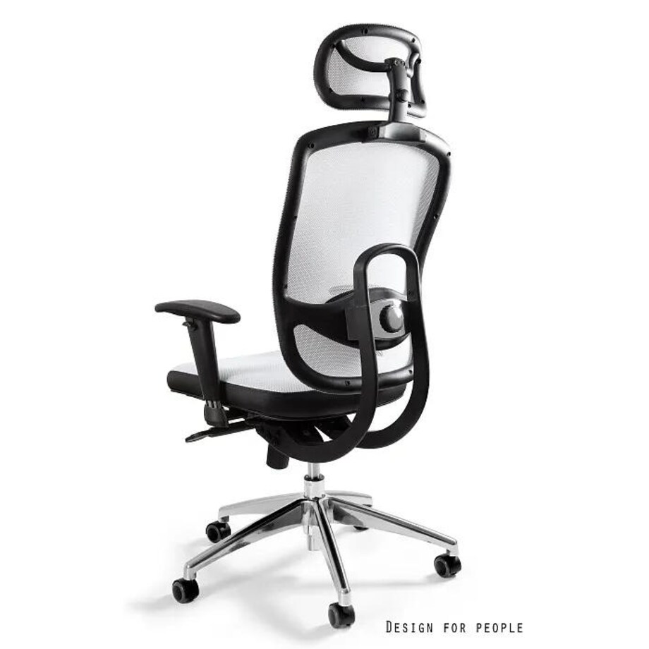 Fotel biurowy VIP biały