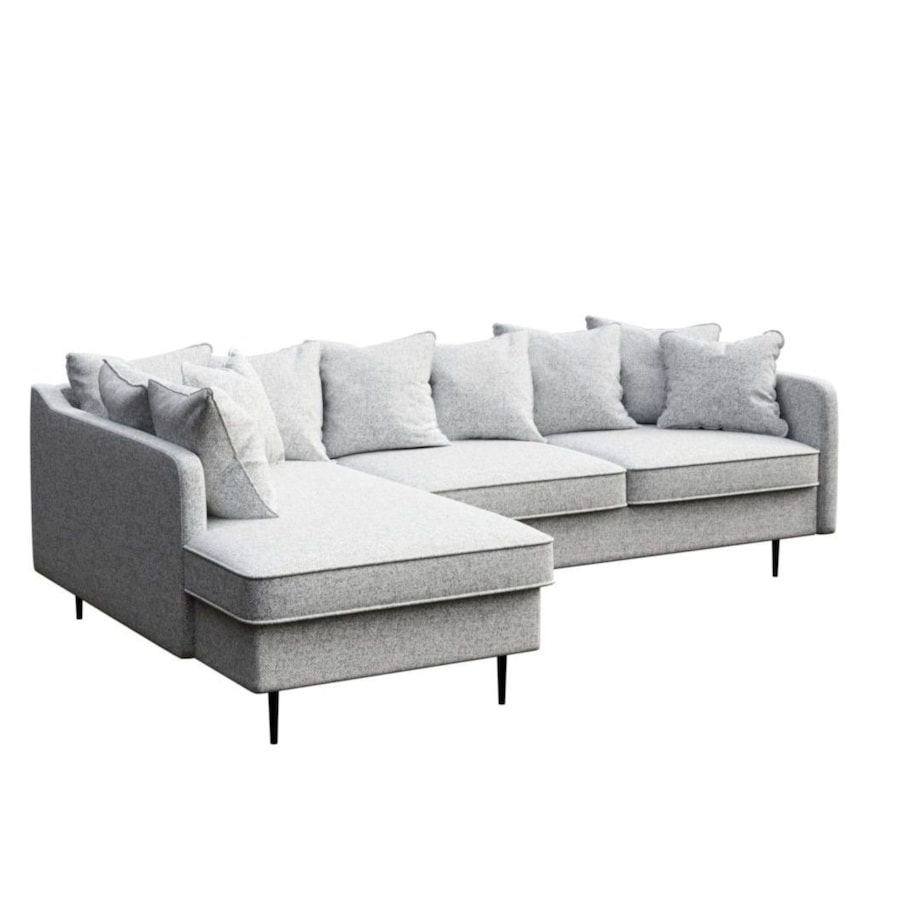 Esme Sofa narożna - jasnoszara