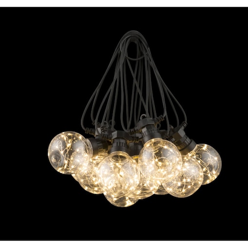 Łańcuch ze światełkami 7,5m 10 LED 4,2W IP44 ciepła